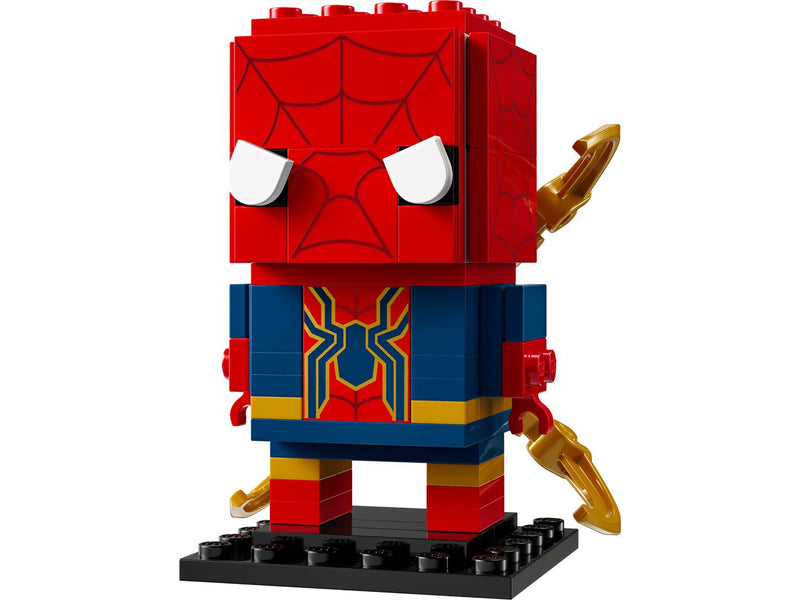 LEGO BrickHeadz Iron Spider-Man collectible model 91 pieces, imported from the UK