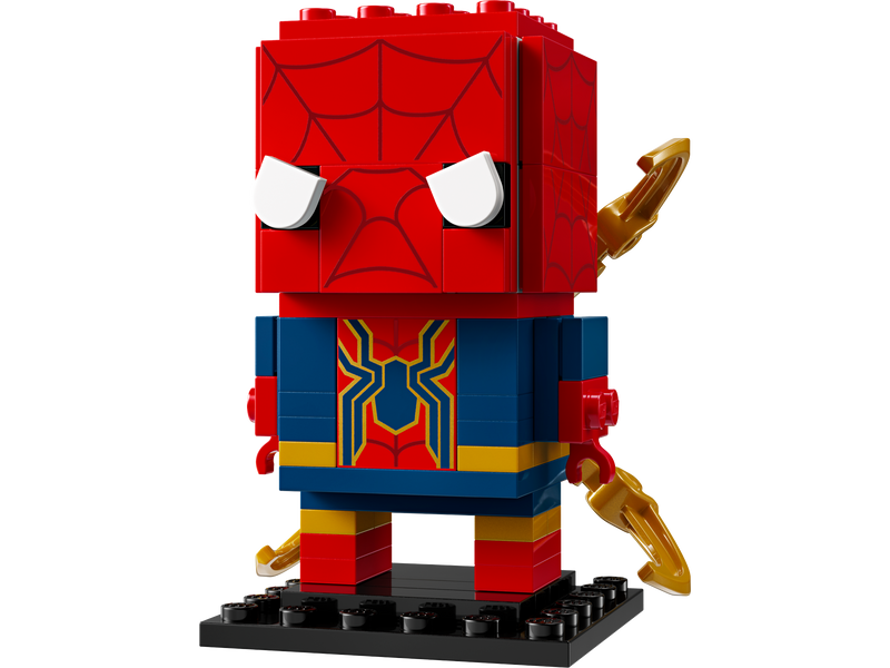 LEGO BrickHeadz Iron Spider-Man collectible model 91 pieces, imported from the UK