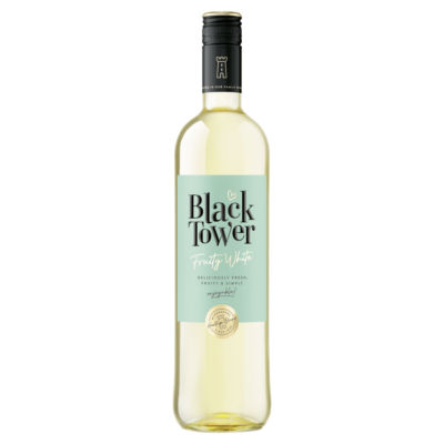 Black Tower Fruity White Wine 75cl