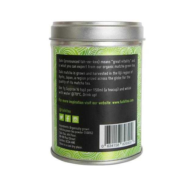 Taiki Tea Premium Organic Ceremonial Matcha Tin   40g GOODS M&S   