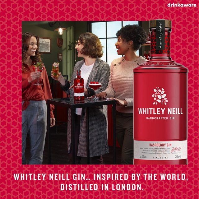 Whitley Neill Raspberry Gin   70cl GOODS M&S   