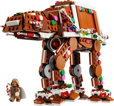 Set de construction LEGO Star Wars AT-AT Walker en pain d'épices, 697 pièces