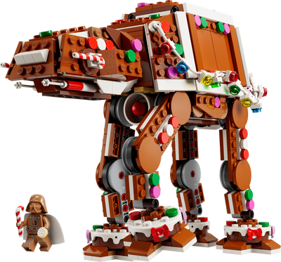 LEGO Star Wars Gingerbread AT-AT Walker Building Set 697 Pieces