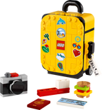 LEGO yellow travel suitcase 184 pieces (British brand)