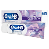 Oral-B 3D White Luxe Perfection toothpaste 75ml, imported from the UK