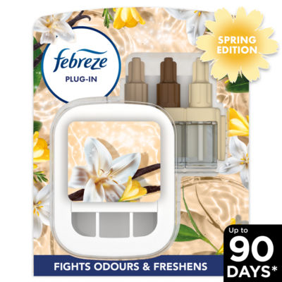 Febreze Plug-In Air Freshener Starter Kit Sun-Kissed Vanilla 20ML - British product