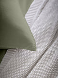 Appletree Green Cassia duvet cover and pillowcase set - British product