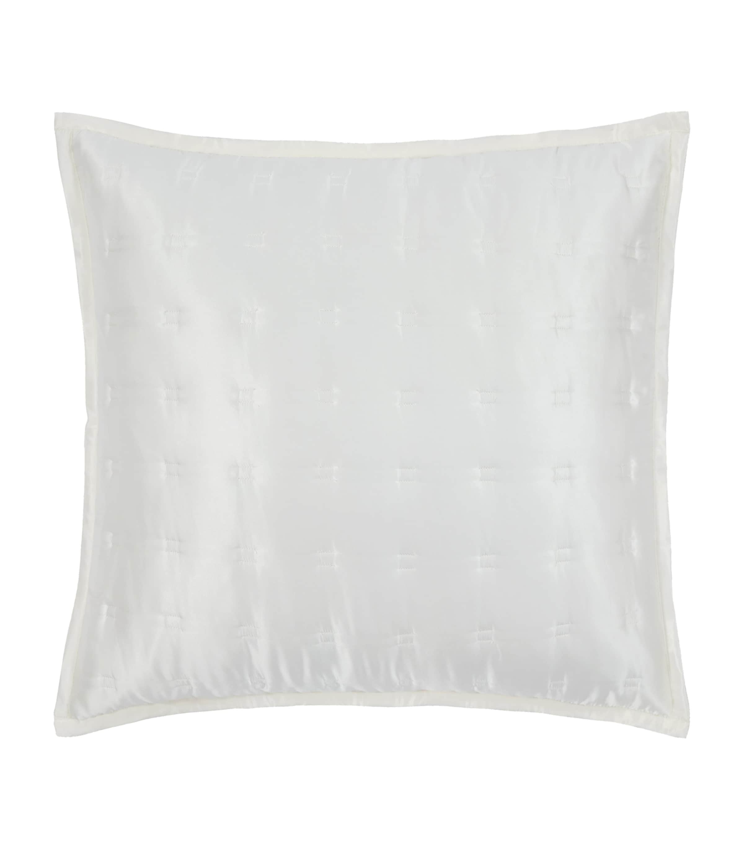Gingerlily Silk Windsor Square Cushion 65cm x 65cm, UK version