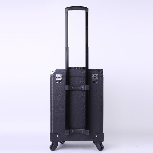 Livingandhome Cosmetic Makeup Travel Case 2 Drawers 36x23x49cm, imported from the UK