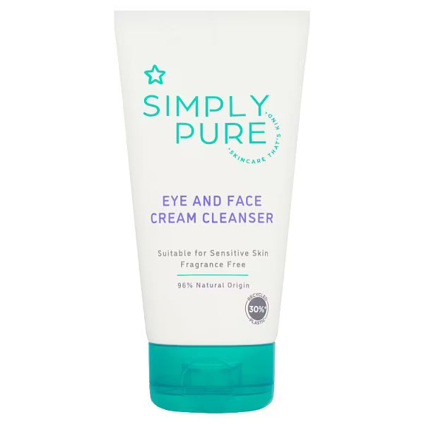 DNR Simply Pure Eye and Face Cream Cleanser 150ml - British product