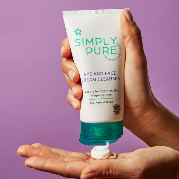 DNR Simply Pure Eye and Face Cream Cleanser 150ml - British product