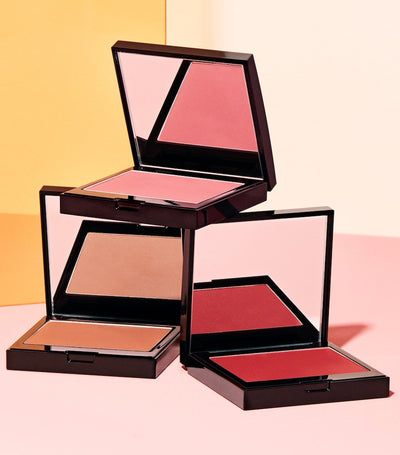 Silky-Smooth Blush Powder with Sheer Finish and Long-Lasting Formula