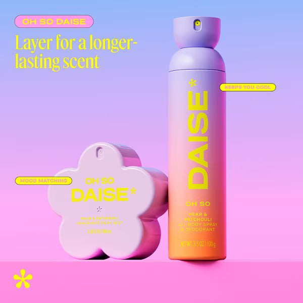Daise All Body Spray &amp; Deodrant Oh So 120ml
