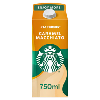 Starbucks Caramel Macchiato iced coffee 750ml (British brand)