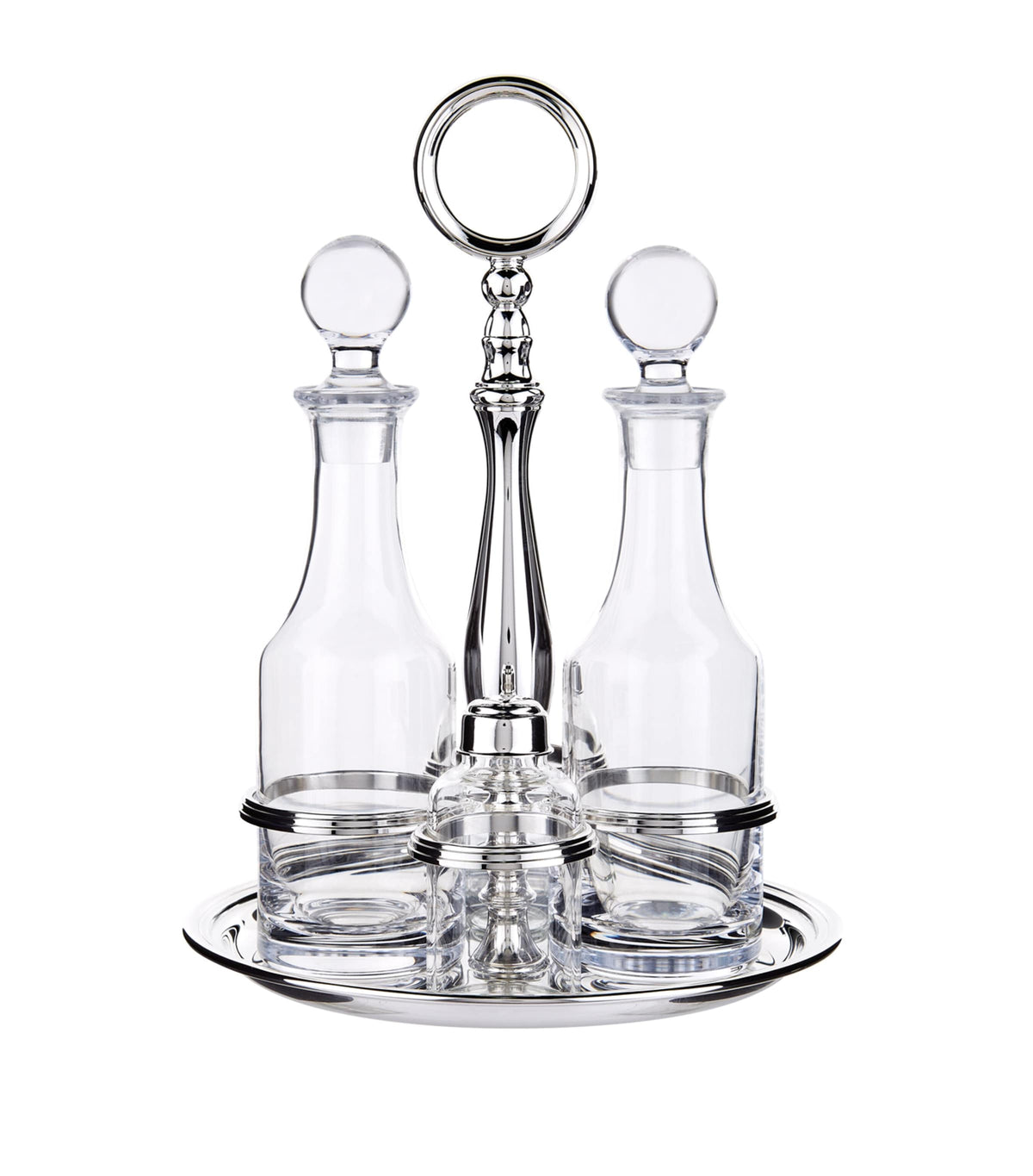 Greggio Silver Plated Georgian Cruet Set