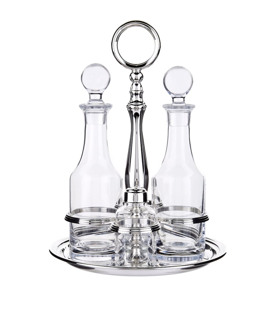 Greggio Silver Plated Georgian Cruet Set