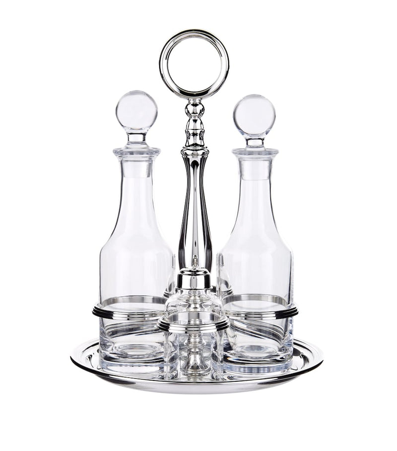 Greggio Silver Plated Georgian Cruet Set