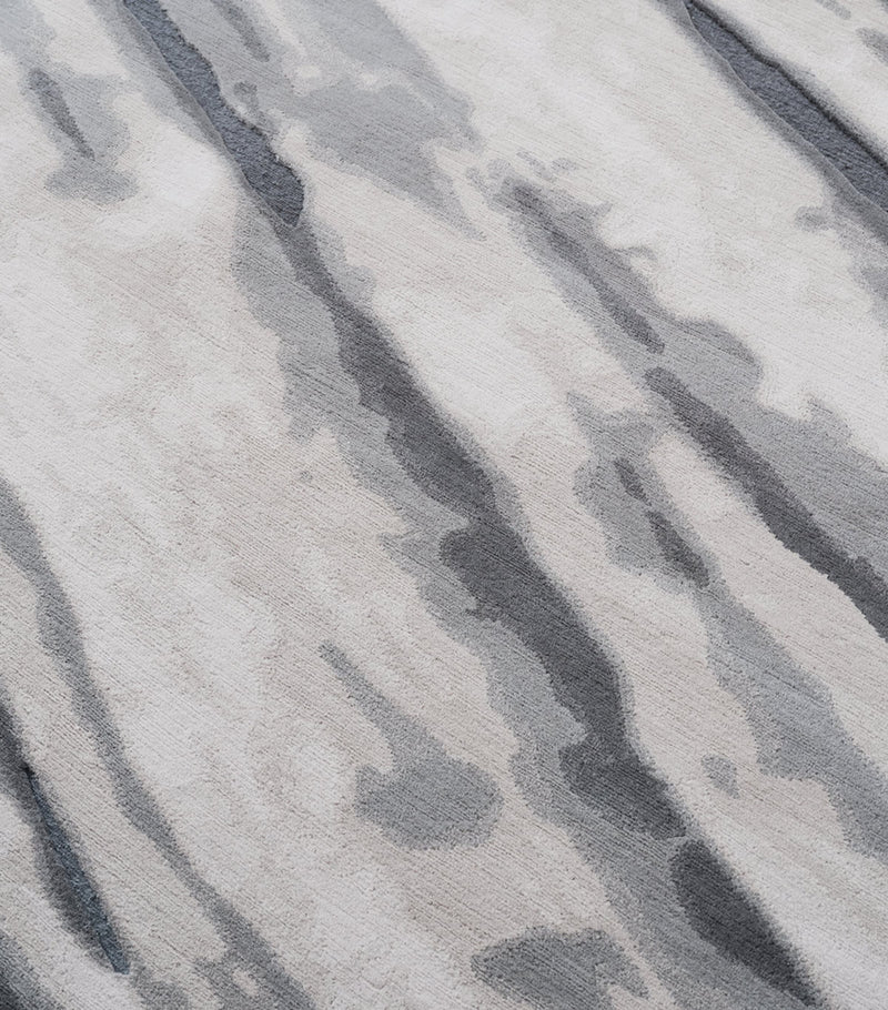 The Rug Company x David Rockwell Wool Fjord Flint Rug (3.05m x 2.44m)