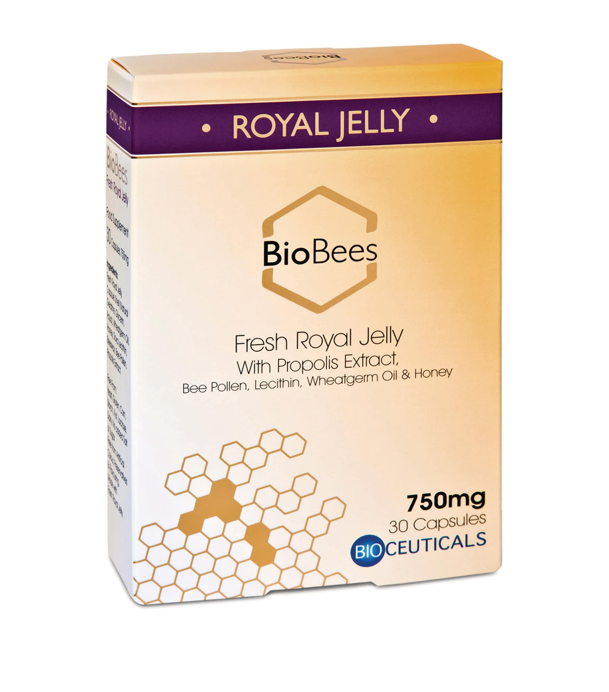 BioBees Fresh Royal Jelly 30 Capsules - British product