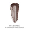 Morphe Brow Tease Cold Brew mousse, imported from the UK