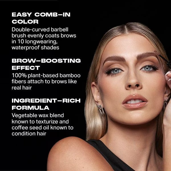 Morphe Brow Tease Cold Brew mousse, imported from the UK