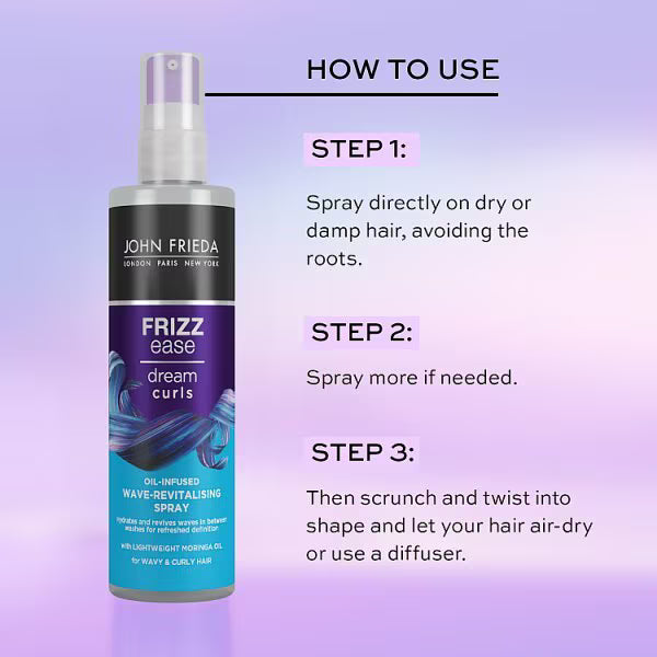 John Frieda Frizz Ease dream curls spray 150ml, UK version