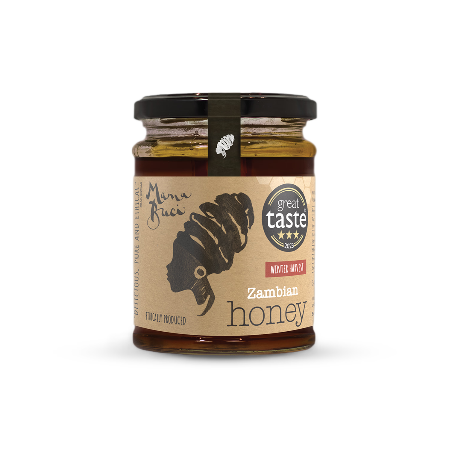 Mama Buci Winter Harvest Zambian Honey 340g