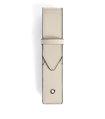 Montblanc Meisterstück Pen Pouch Cream Leather Pen Holder