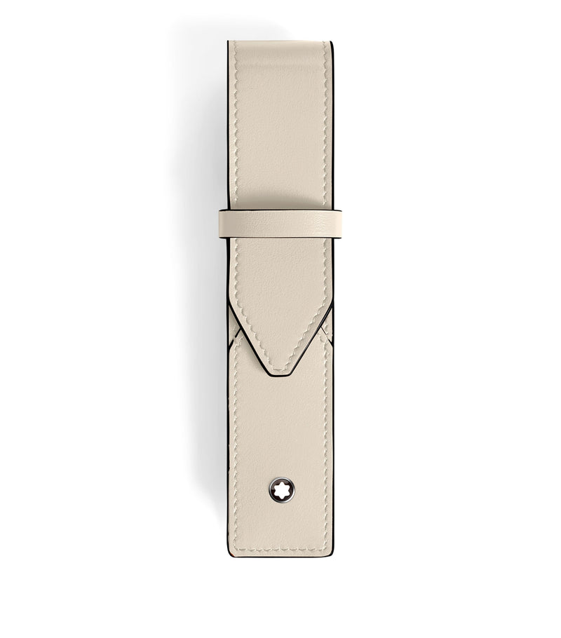 Montblanc pen pouch cream, imported from the UK