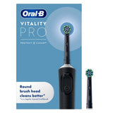 Oral B Pro Vitality Black electric toothbrush, imported from the UK
