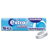 Wrigley's Extra peppermint sugarfree mints 16 pieces, UK version