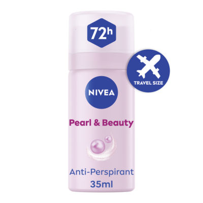 Nivea Pearl & Beauty anti-perspirant spray 35ml, imported from the UK