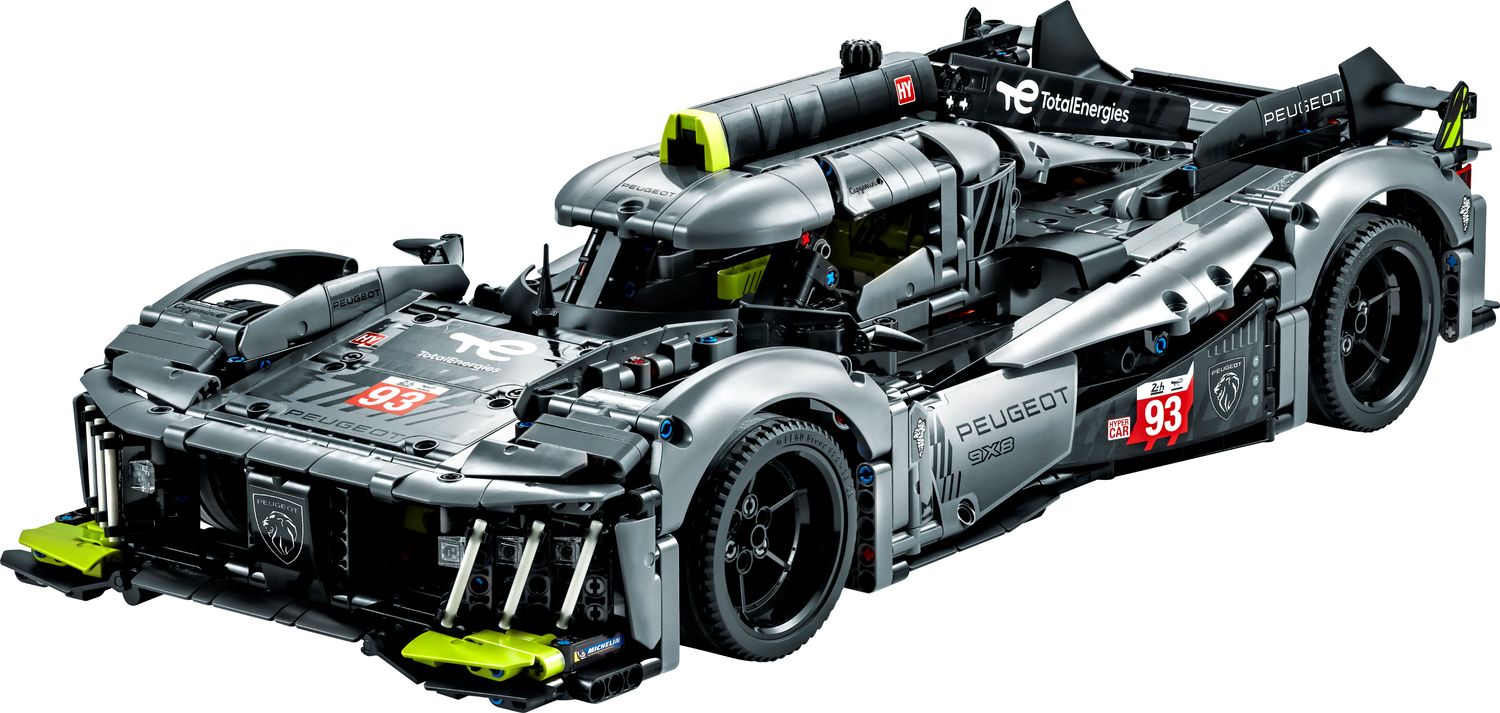 LEGO Peugeot 9X8 Hypercar Model 1775 Pieces, imported from the UK