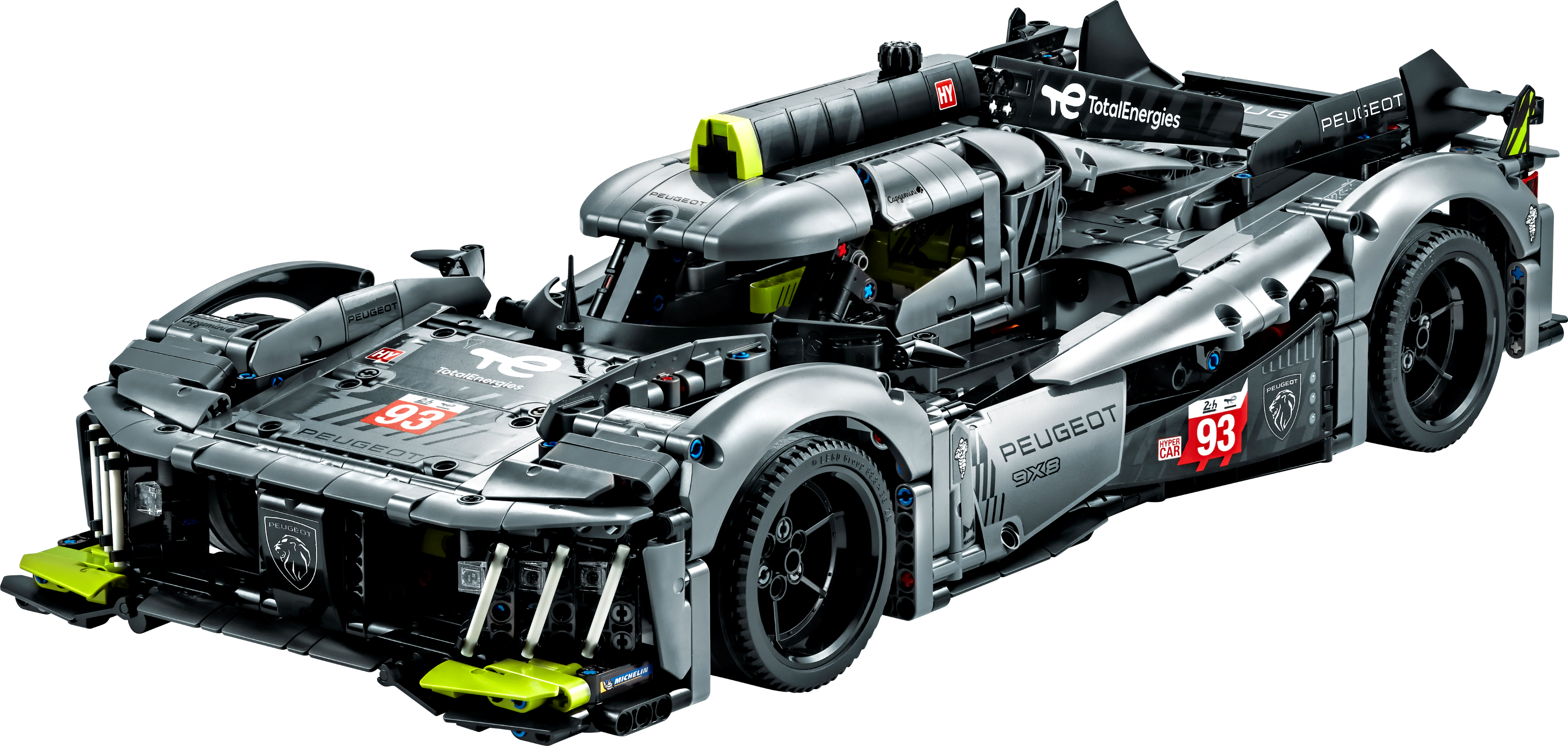 LEGO Peugeot 9X8 Hypercar Model 1775 Pieces, imported from the UK