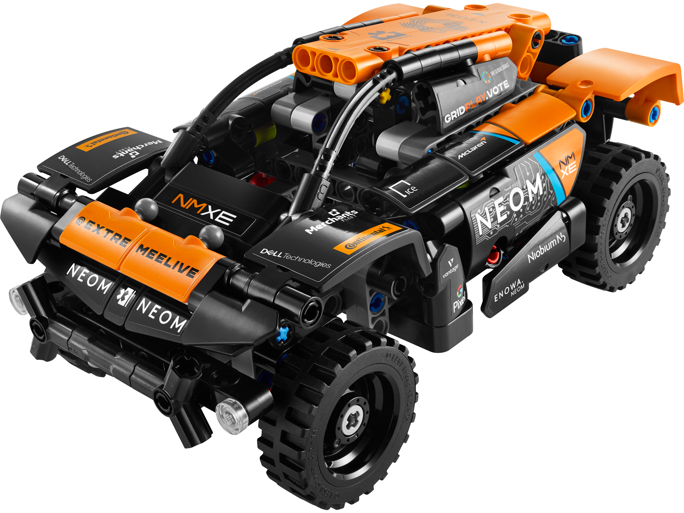 LEGO NEOM McLaren Extreme E Race Car, imported from the UK