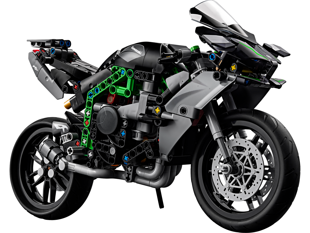 LEGO Technic Kawasaki Ninja H2R Motorcycle 643 Pieces, UK version