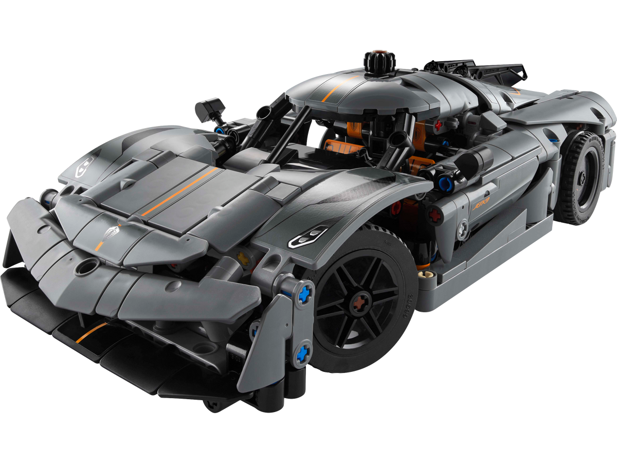 Lego Koenigsegg Jesko Grey Hypercar 801 pieces, imported from the UK