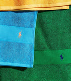 Ralph Lauren Polo Player guest towel 40cm x 75cm, imported from the UK