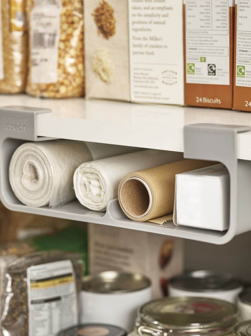 Joseph Joseph Grey CupboardStore Film Foil & Bag Organiser