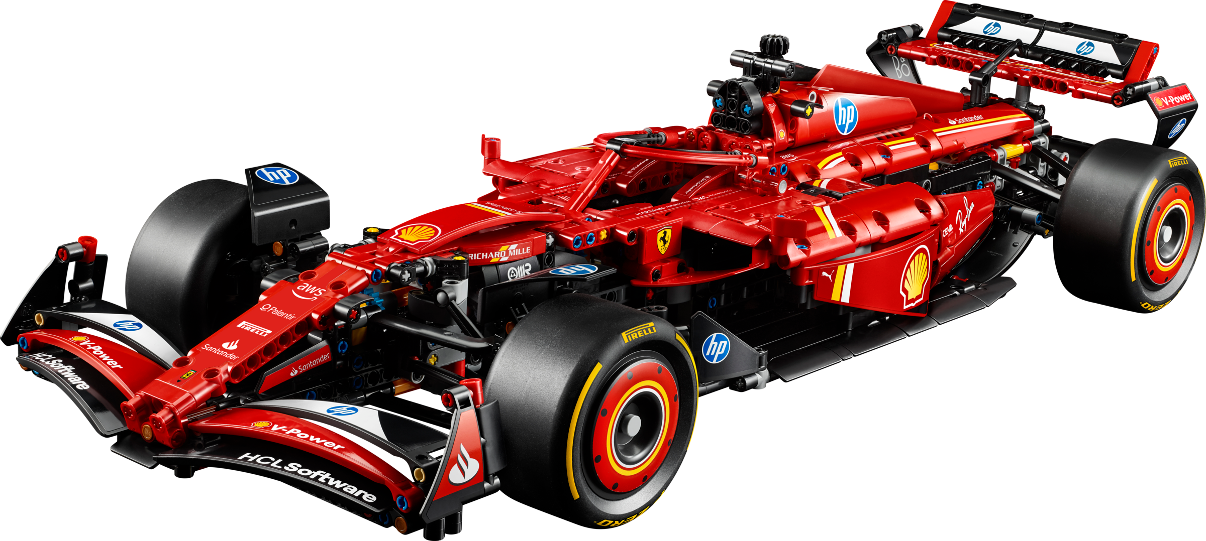 LEGO Ferrari SF-24 F1 Car model 1:8 scale - British product