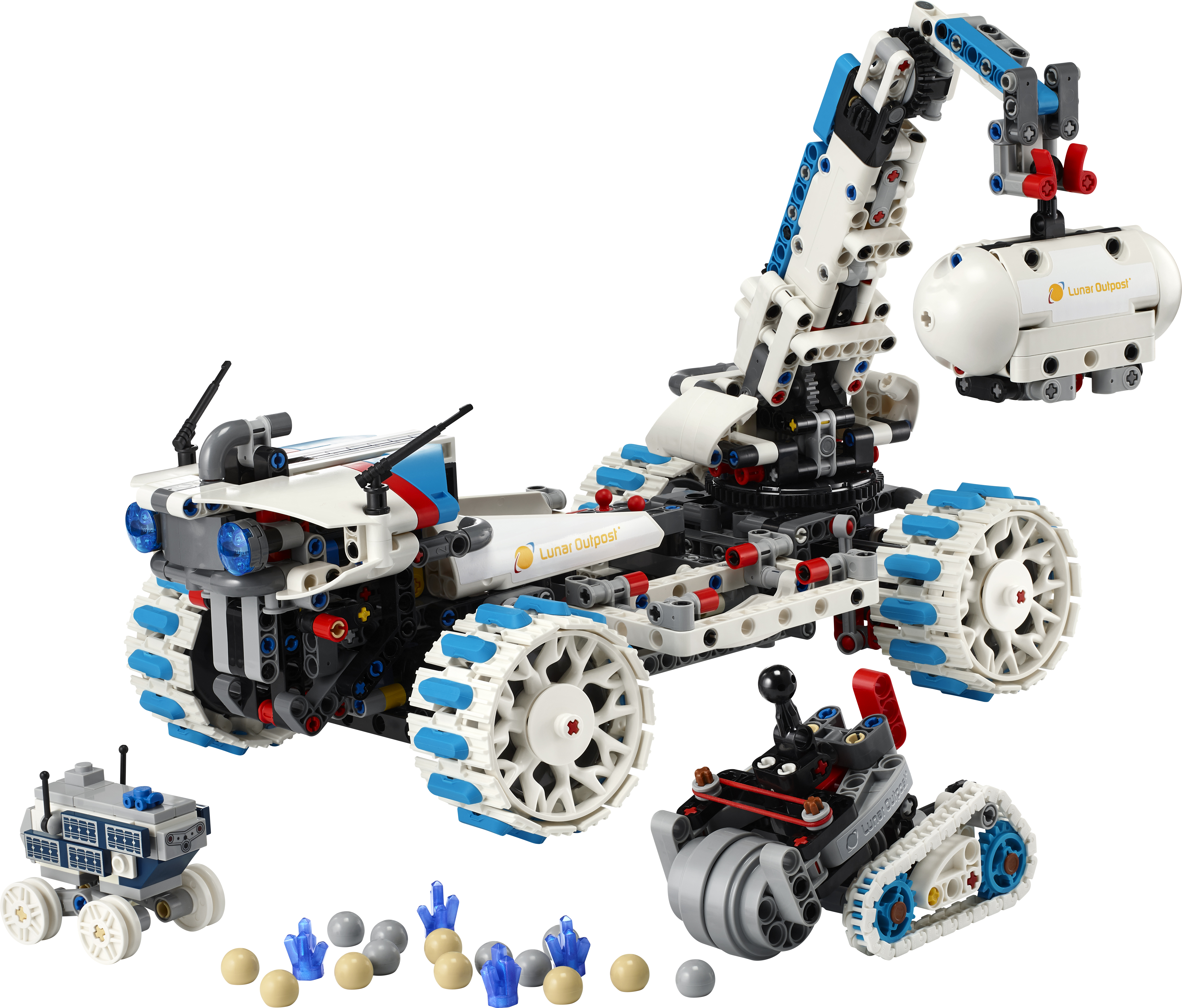 LEGO Lunar Outpost Moon Rover Space Vehicle 1082 Pieces , UK version