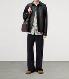 LOEWE Leather Anagram Overshirt, UK version