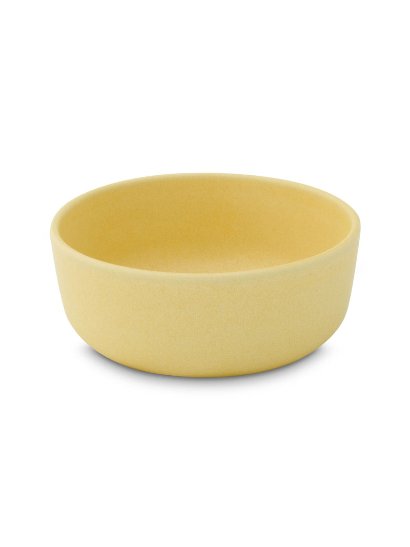 Curateology canary yellow cereal bowls set of 4 - British product