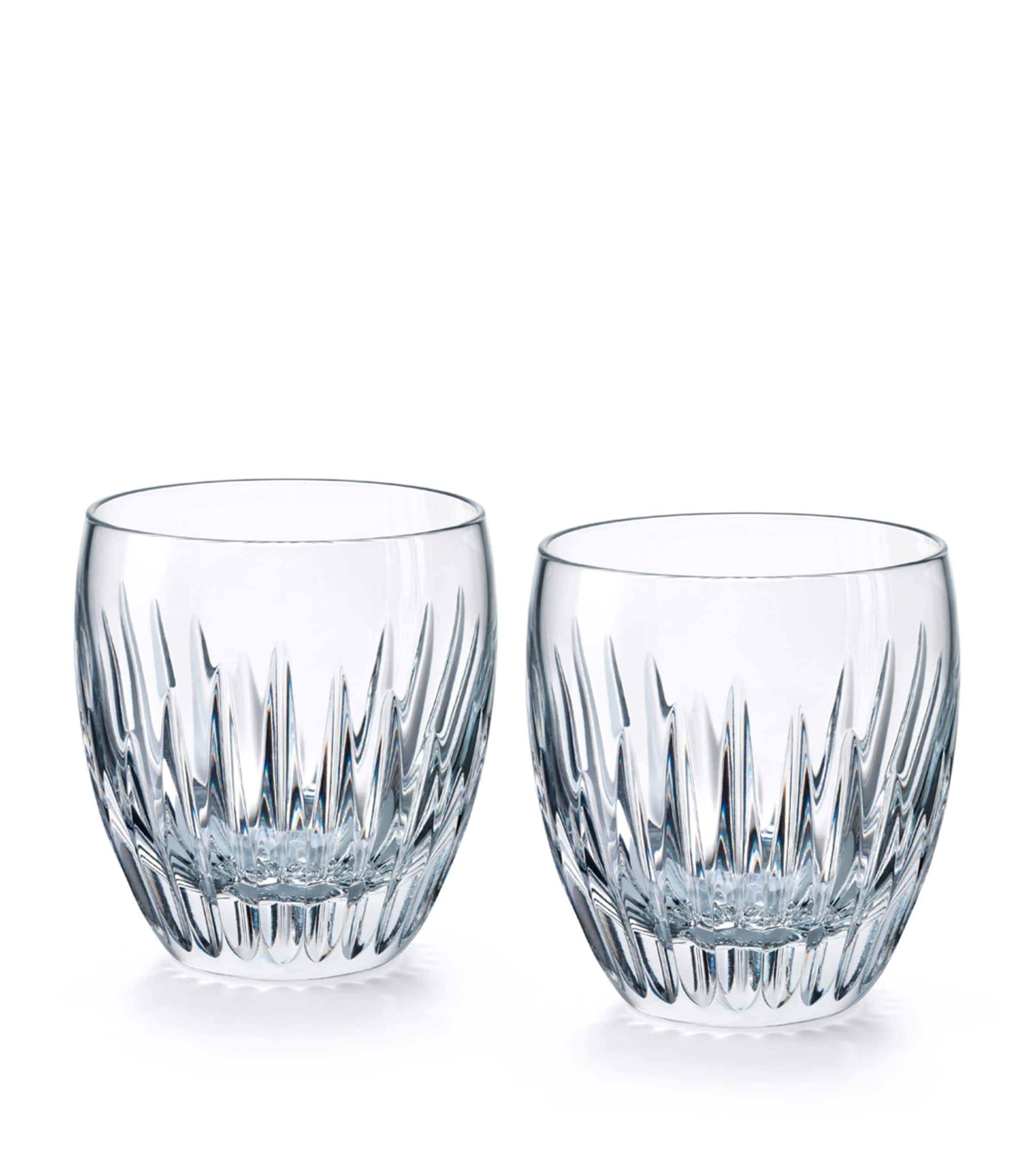 Baccarat Massena tumblers 370ml set of two - British product