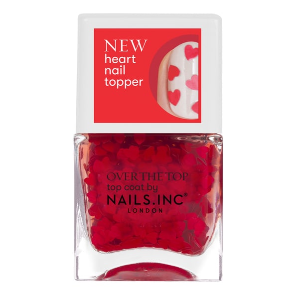 Nails.INC nail confetti top coat Loving In London, imported from the UK