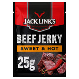 Jack Link's beef jerky sweet & hot 25g, UK version