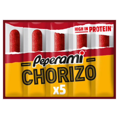 Peperami Chorizo Salami Sausage 5 x 20g (100g)