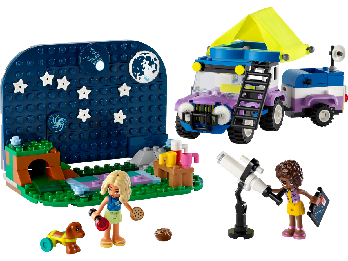 LEGO Friends Stargazing Camping Vehicle 364 piece set, UK version