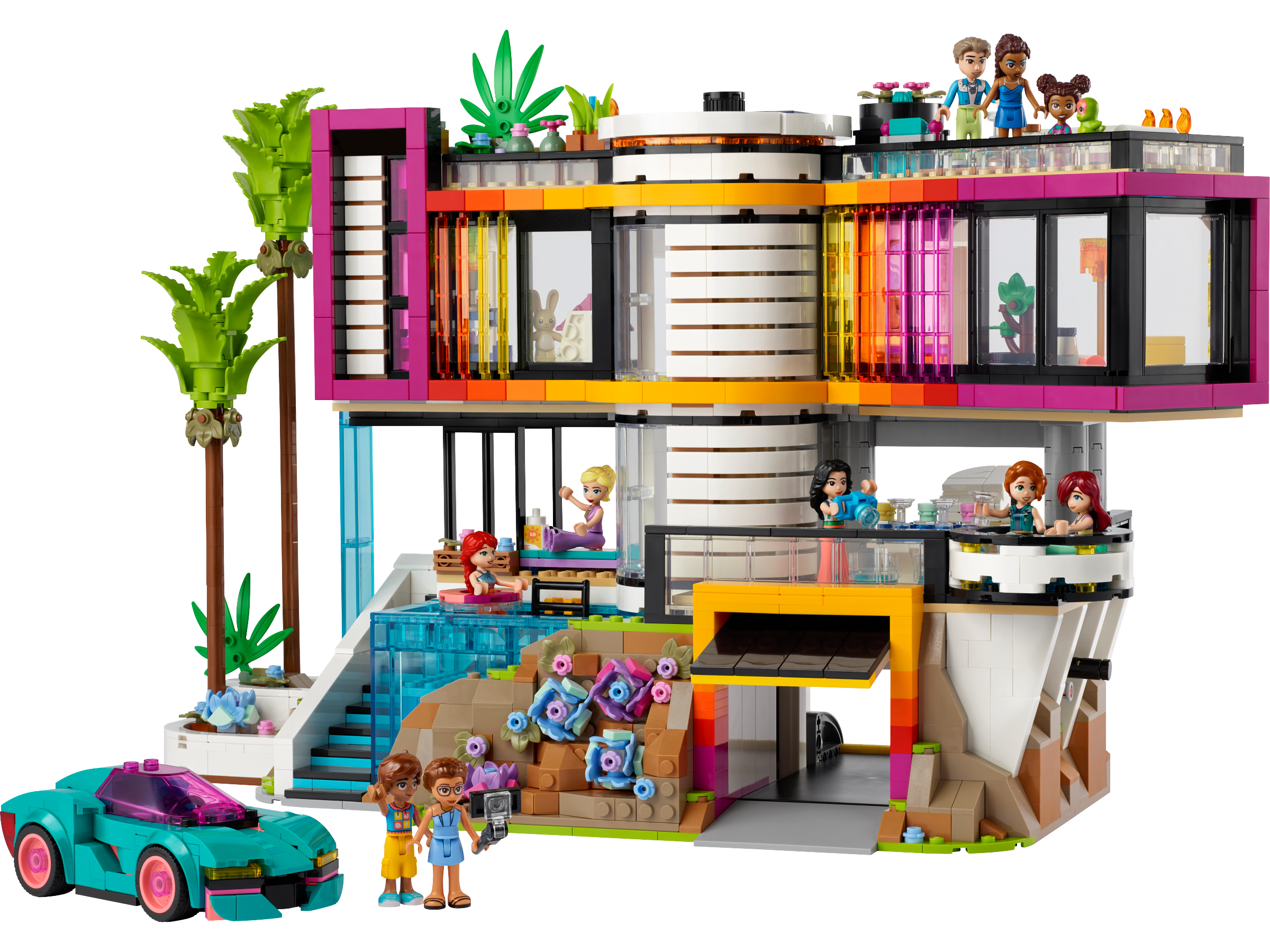 LEGO Andrea's Modern Mansion Building Set 2275 pieces - British product