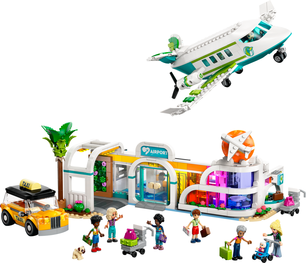 LEGO Heartlake City Airport and Airplane playset, UK version